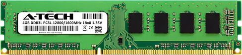 استبدال ذاكرة الوصول العشوائي A-Tech 4 جيجا بايت لـ Hynix HMT451U6BFR8A-PB | وحدة ذاكرة DDR3/DDR3L 1600 ميجاهرتز PC3L-12800 1Rx8 1.35V UDIMM غير ECC 240-Pin DIMM in Kuwait
