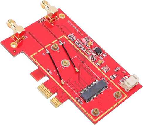 Yunseity WiFi 7 PCIe WiFi Card, 4200Mbps Bluetooth 5.2 Desktop PC Wireless Network Adapter with 10DB Antenna, Support for 10 11 in Kuwait