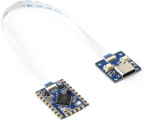 مجموعة لوحة تطوير وحدة التحكم الدقيقة RP2350-Tiny، استنادًا إلى شريحة Raspberry Pi RP2350 ثنائية النواة والمعمارية المزدوجة، تأتي مع محول منفذ USB + كابل FPC in Kuwait