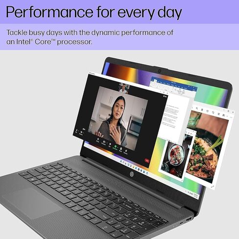 HP 15.6" FHD Display Laptop, 32GB RAM, 2TB PCIe SSD, Windows 11 Pro, Intel 6-Core Processor, Numeric Keyboard, HDMI, USB-C, Webcam, Wi-Fi 6, Fast Charge, w/BWE Accessories in Kuwait