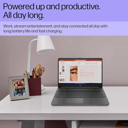 HP 15.6" FHD Display Laptop, 32GB RAM, 2TB PCIe SSD, Windows 11 Pro, Intel 6-Core Processor, Numeric Keyboard, HDMI, USB-C, Webcam, Wi-Fi 6, Fast Charge, w/BWE Accessories in Kuwait