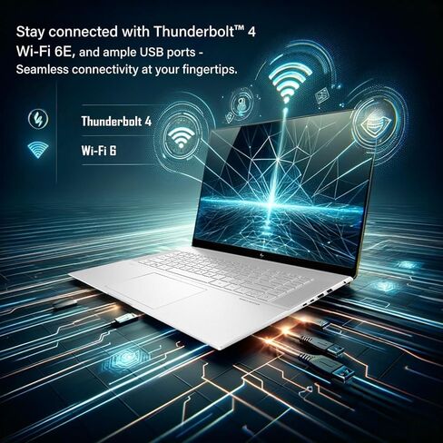 HP OmniBook 7 16" OLED Touchscreen Laptop, 2K 120Hz, Intel Evo Ultra 7 255H, RTX 4050, 32GB RAM| 1TB SSD -Copilot AI PC, Backlit Keyboard, Windows11 Office 365, Business College in Kuwait