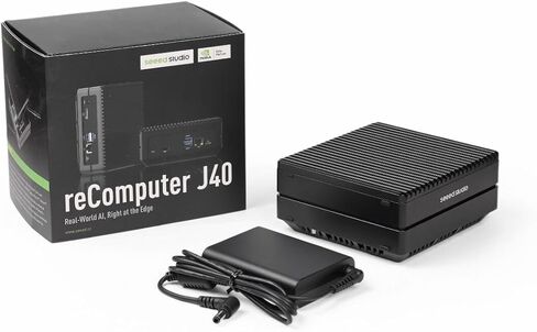 جهاز Seeed studio NVIDIA Jetson Orin Nano 4GB Edge AI (يدعم الوضع الفائق - إعادة الكمبيوتر J3010B، 4xUSB 3.2، M.2 Key E & Key M Slot، Jetpack 5.1.1 المدمج مسبقًا (Super مع JP6.2) in Kuwait