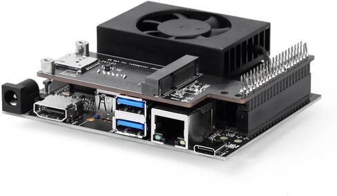 جهاز Seeed studio NVIDIA Jetson Orin Nano 4GB Edge AI (يدعم الوضع الفائق - إعادة الكمبيوتر J3010B، 4xUSB 3.2، M.2 Key E & Key M Slot، Jetpack 5.1.1 المدمج مسبقًا (Super مع JP6.2) in Kuwait