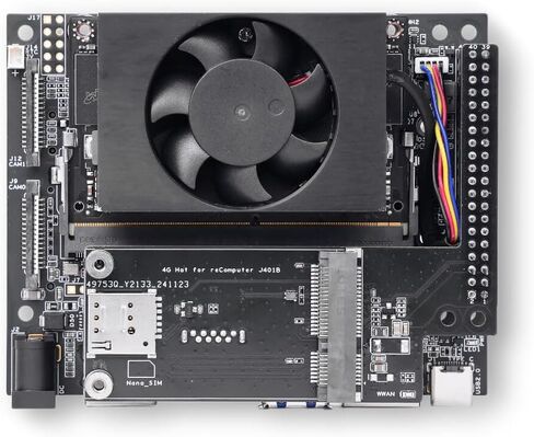 جهاز Seeed studio NVIDIA Jetson Orin Nano 4GB Edge AI (يدعم الوضع الفائق - إعادة الكمبيوتر J3010B، 4xUSB 3.2، M.2 Key E & Key M Slot، Jetpack 5.1.1 المدمج مسبقًا (Super مع JP6.2) in Kuwait