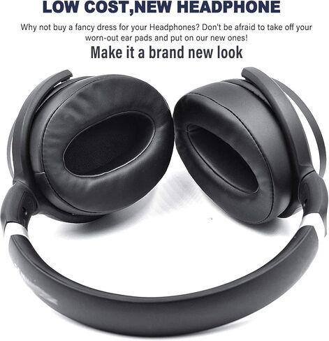 وسائد أذن بديلة HD4.50bt متوافقة مع سماعات Sennheiser HD 4.50BT، HD 4.50، HD 4.50BTNC، HD 4.50SE، HD 4.40BT، HD 4.30G، HD 4.20S، HD 458BT، HD 450، HD 400S، HD 350BT in Kuwait