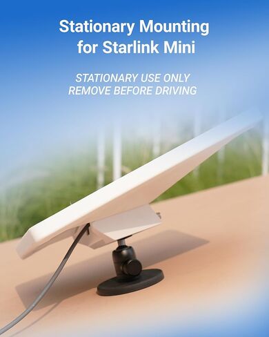 حامل مغناطيسي صغير محمول من Starlink بزاوية قابلة للتعديل - مثالي للتخييم/وقوف السيارات المؤقت في السيارة، والمركبات الترفيهية، والتخييم | أورلنك م 1 in Kuwait