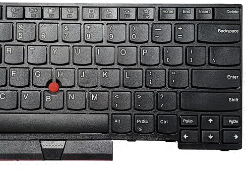 لوحة مفاتيح بديلة متوافقة مع Lenovo ThinkPad T14 Gen 1 Gen 2. Think Pad P14S Gen 1 Gen 2 (مع إطار، مع مؤشر، بدون إضاءة خلفية) in Kuwait