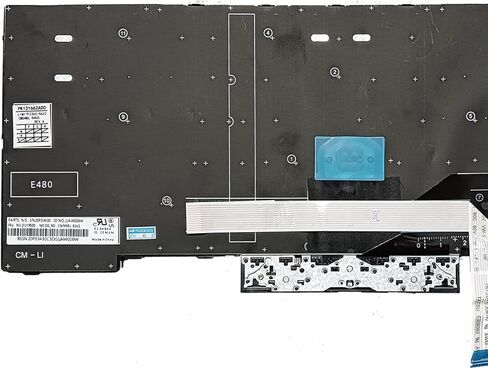 لوحة مفاتيح بديلة متوافقة مع Lenovo ThinkPad T14 Gen 1 Gen 2. Think Pad P14S Gen 1 Gen 2 (مع إطار، مع مؤشر، بدون إضاءة خلفية) in Kuwait