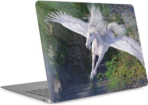 ملصق Skinit للكمبيوتر المحمول متوافق مع جهاز MacBook Air 13in Retina (2018-2019) - تصميم أصلي مرتفع من Pegasus in Kuwait