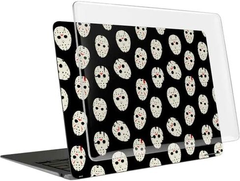 حافظة Skinit + غلاف متوافق مع جهاز MacBook Air 13in (2020) - تصميم نمط Warner Bros Jason Voorhees المرخص رسميًا in Kuwait