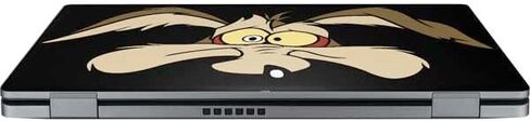Skinit Decal Laptop Skin Compatible with Latitude 5420 - Officially Licensed Looney Tunes Wile E. Coyote Design in Kuwait