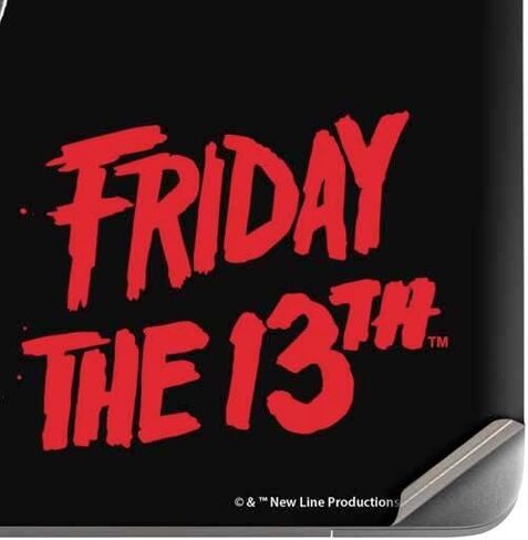 Skinit Decal Laptop Skin Compatible with MacBook Air 13in (2020) - Officially Licensed Warner Bros Jason Voorhees Dripping Mask Design in Kuwait