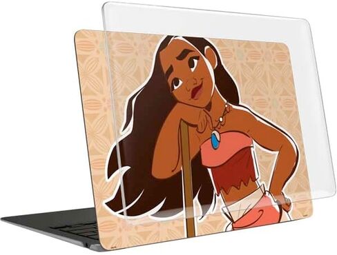 Skinit Laptop Case Plus Skin Compatible with MacBook Air 13in M1 (2021) - Officially Licensed Disney Princess Moana Portrait Design in Kuwait