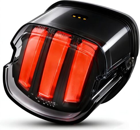 مصابيح فرامل LED جديدة أكثر إشراقًا من AUDEXEN ومعتمدة من DOT متوافقة مع Harley Sportster Dyna Softail Touring Fatboy Electra Heritage Road Glide Road King in Kuwait