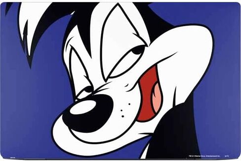 Skinit Decal Laptop Skin Compatible with Latitude 5420 - Officially Licensed Looney Tunes Pepe Le Pew Zoomed in Design in Kuwait