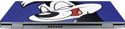 Skinit Decal Laptop Skin Compatible with Latitude 5420 - Officially Licensed Looney Tunes Pepe Le Pew Zoomed in Design in Kuwait