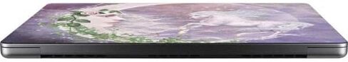 Skinit Decal Laptop Skin Compatible with MacBook Pro 14in (2021) - Tate and Co. Moon Unicorn Design in Kuwait