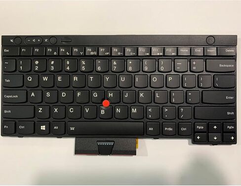 لوحة مفاتيح بديلة للكمبيوتر المحمول Lenovo IBM ThinkPad T430 T430S T430I X230 X230T X230I T530 W530 (غير مناسبة T430U X230S) مع مؤشر وإضاءة خلفية in Kuwait