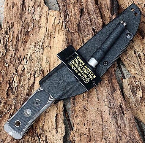 سكاكين توبس B.O.B. إخوة Bushcraft Fieldcraft B.O.B. هنتر - 154 سم ستيل (أبيض) in Kuwait