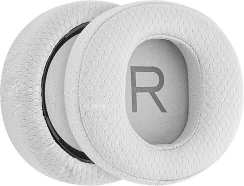 Geekria Comfort Mesh Fabric Replacement Ear Pads for Microsoft Surface GEN I/GEN II Headphones Ear Cushions, Repair Parts (Grey) in Kuwait