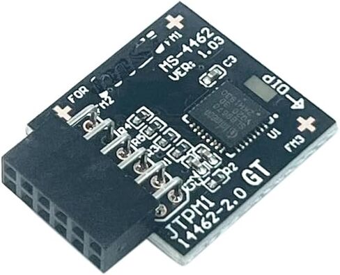 TPM2.0 Module TPM SPI 12Pin Module with SLB9670 for MSI B550 B650M Gaming WiFi, B550-A B550M PRO, B550-A PRO (CEC),B650 Gaming Plus,B650M Gaming,B650M Project Zero,B650M Bomber，for MS-4462 in Kuwait
