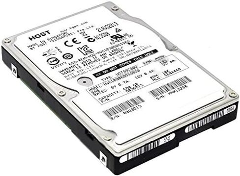 HGST Ultrastar HUC109060CSS600 2.5 بوصة 600 جيجا بايت 10 كيلو دورة في الدقيقة SAS 6 جيجابت / ثانية (0B26013) (متجدد) in Kuwait
