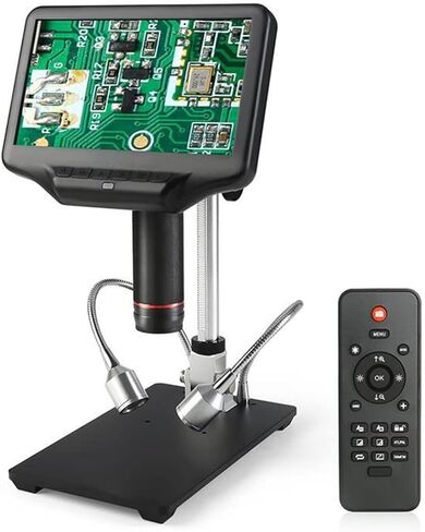 Lab Microscope Microscope 4MP 7 Inch LCD Screen Professional Adjustable Microscopes in Kuwait