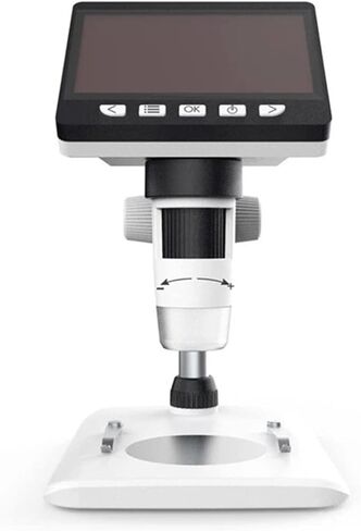 Microscope Kit 1000X 4.3 Inch LCD Microscope HD1080P with Adjustable Bracket Microscope Slides in Kuwait