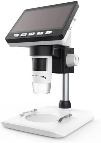 Microscope Kit 1000X 4.3 Inch LCD Microscope HD1080P with Adjustable Bracket Microscope Slides in Kuwait