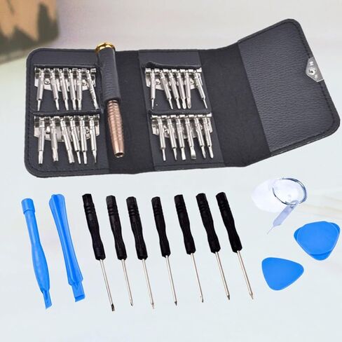 BESPORTBLE 37-pcs Phone Computer Tablet Repair Tool Kit with Precision Screwdrivers and Pry Tools for Electronics Disassembly and Maintenance Random Color in Kuwait