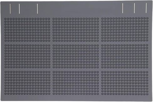 Heat Insulation Soldering Mat, Non Adhesive Silicone Heat Resistants Repair Work Pad Mat with Part Slot for Soldering, Computer, Cell Phone, Watch Repair in Kuwait