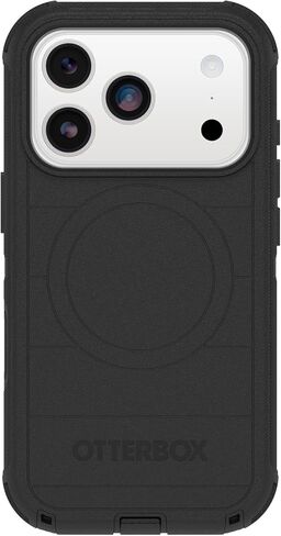 حافظة OtterBox iPhone 17 Pro Defender Pro Series - أسود - حافظة iPhone قوية وقوية ومتينة، مثبتة على MagSafe in Kuwait