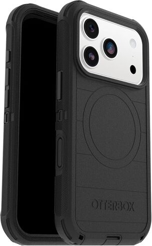 حافظة OtterBox iPhone 17 Pro Defender Pro Series - أسود - حافظة iPhone قوية وقوية ومتينة، مثبتة على MagSafe in Kuwait