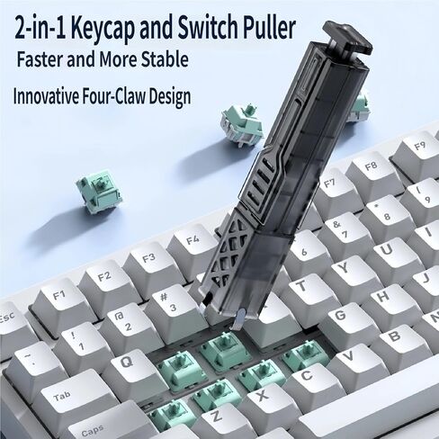 Mechanical Keyboard Switch and Keycap Puller Tool Set - 3-in-1 Switch Opener, Keycap Remover, and Switch Puller for Easy Disassembly in Kuwait
