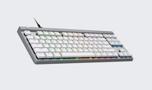 Logitech G515 TKL Wired Low Profile Gaming Keyboard - White (Renewed) in Kuwait