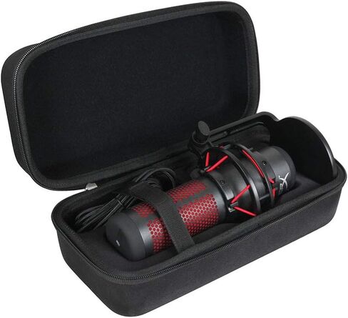 Hermitshell Hard Travel Case for HyperX QuadCast S/HyperX QuadCast 2 S – USB Microphone (Black) in Kuwait