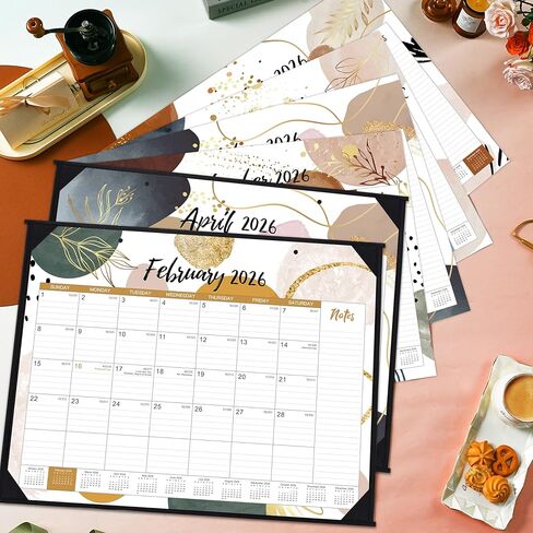 2024-2025 Desk Calendar - 24 Months Monthly Calendar 2024-2025, Mar. 2024 - Dec. 2025, Magnetic Desk Fridge Calendar 2024-2025, Square 10" x 10" in Saudi Arabia