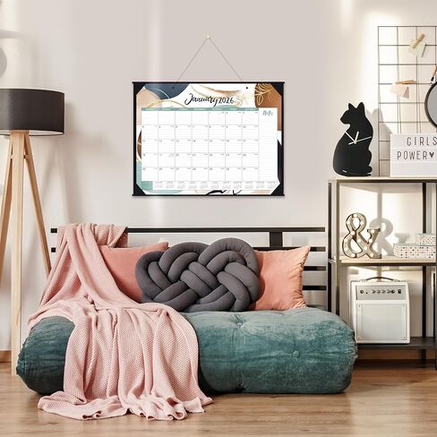 2024-2025 Desk Calendar - 24 Months Monthly Calendar 2024-2025, Mar. 2024 - Dec. 2025, Magnetic Desk Fridge Calendar 2024-2025, Square 10" x 10" in Saudi Arabia