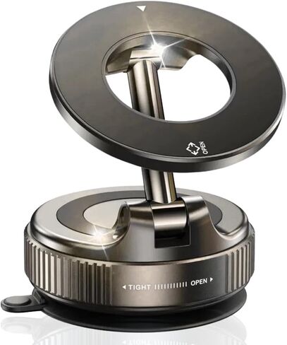 Magnetic Phone Mount for Car, Universal Suction Phone Holder 360 Adjustable for Dashboard, Windshield, Mirror and Desk, All Smartphones in Kuwait