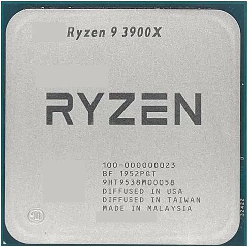 معالج R 9 3900X R9 3.8 جيجا هرتز Dua Belas c وحدة المعالجة المركزية 24 خيط 7NM L3 = 64M 100-000000023 Soket AM4 in Kuwait
