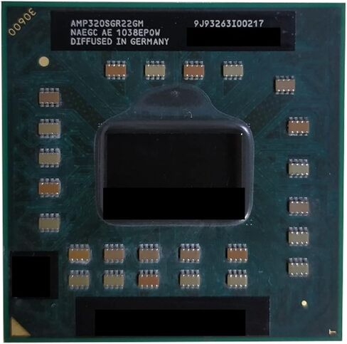 II ثنائي النواة المحمول P320 2.1 جيجا هرتز معالج وحدة المعالجة المركزية ثنائي الخيط AMP320SGR22GM المقبس S1 in Kuwait