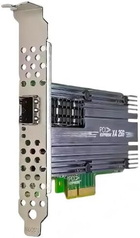 بطاقة شبكة بمنفذ بصري واحد 25 جيجا PCIE-3.0 X4 فتحة تدعم مقهى الإنترنت بدون أقراص PXE متوافق مع MCX4111A-ACAT 5G بطاقة شبكة بمنفذ واحد in Kuwait