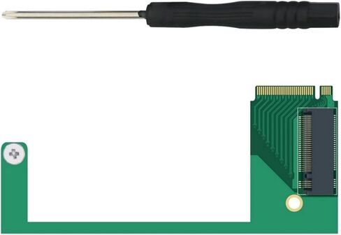 لـ MSI Claw8 ai Claw7 ai المحمولة M.2 NVMe PCIe 4.0 2280 استبدال 2230 بطاقة توسيع محول SSD، تعديل 2230 إلى 2280 SSD لوحة توسيع، PCIe 4.0 محول بطاقة تخزين عالي قابل للتوسيع in Kuwait