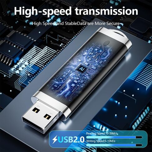 محرك أقراص فلاش USB 2.0 ترويجي مخصص سعة 8 جيجابايت و10 قطع، محركات أقراص صغيرة مخصصة مجمعة، محفورة أو مطبوعة النص والشعار الخاص بك على أعواد الذاكرة مزدوجة الجوانب للمكتب/المدرسة/الشركة/التصوير الفوتوغرافي in Kuwait