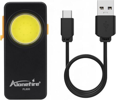 ALONEFIRE PL600 COB كليب على ضوء التمريض حر اليدين شارة ضوء للتحول الليلي الرعاية الصحية USB C قابلة للشحن in Kuwait