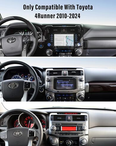 حامل هاتف مغناطيسي APPS2Car لسيارة Toyota 4Runner 2010-2024، حامل هاتف بفتحة تهوية معدنية CNC، 20 مغناطيس، ذراع قابل للتعديل 360 درجة، متوافق مع MagSafe وجميع الهواتف الذكية in Kuwait