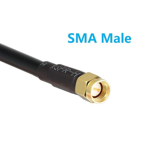 10ft N Male to SMA Male Cable, SMA to N Cable 50 ohm Ultra Low Loss KMR240 Coaxial Cable for WiFi Router, GPS Receiver, Antenna, Signal Booster Use in Saudi Arabia