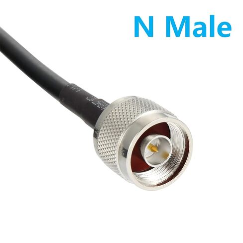 10ft N Male to SMA Male Cable, SMA to N Cable 50 ohm Ultra Low Loss KMR240 Coaxial Cable for WiFi Router, GPS Receiver, Antenna, Signal Booster Use in Saudi Arabia