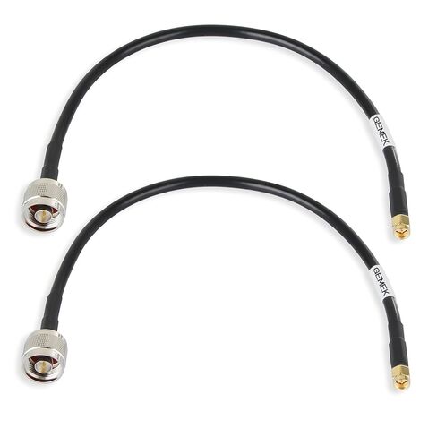 10ft N Male to SMA Male Cable, SMA to N Cable 50 ohm Ultra Low Loss KMR240 Coaxial Cable for WiFi Router, GPS Receiver, Antenna, Signal Booster Use in Saudi Arabia